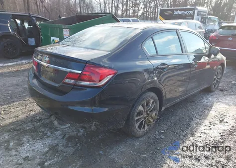 2015 Honda Civic Ex z USA, uszkodzony, nr VIN 19XFB2F83FE246764